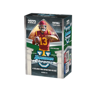 2023 Bowman Chrome University Football Blaster Box