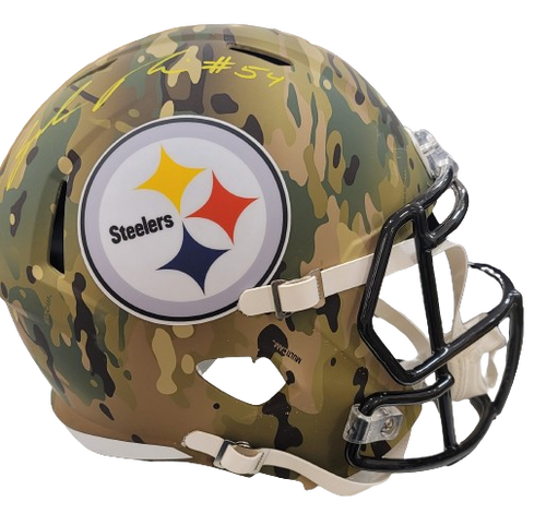 Zach Frazier Pittsburgh Steelers Limited Edition Camo Full Size Helmet