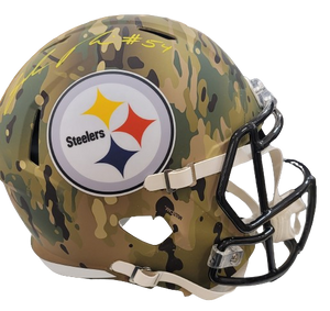 Zach Frazier Pittsburgh Steelers Limited Edition Camo Full Size Helmet