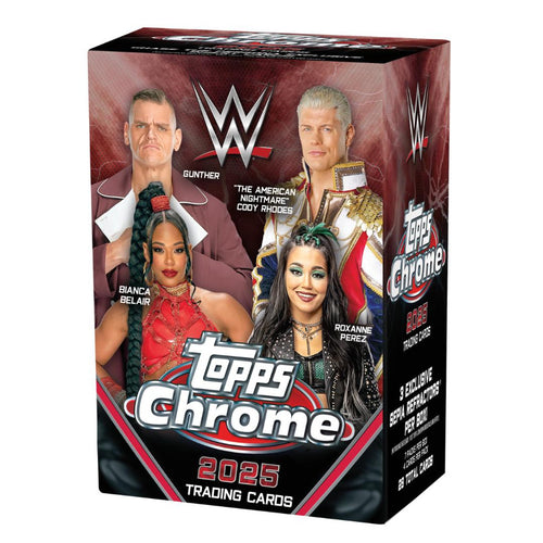 2025 Topps Chrome WWE Wrestling Blaster Box