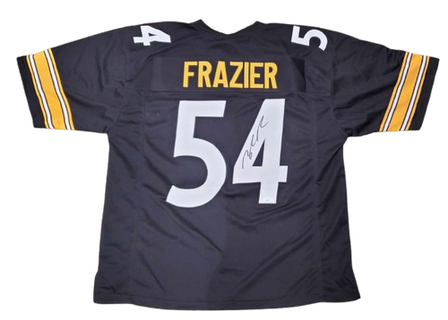 Zach Frazier Autographed Custom Pittsburgh Steelers Jersey  