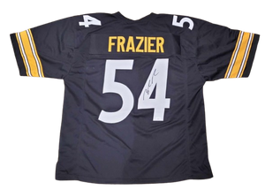 Zach Frazier Autographed Custom Pittsburgh Steelers Jersey  