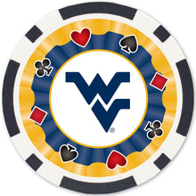 West Virginia Mountaineers Poker Chip Set