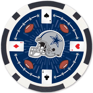 Dallas Cowboys Poker Chip Set