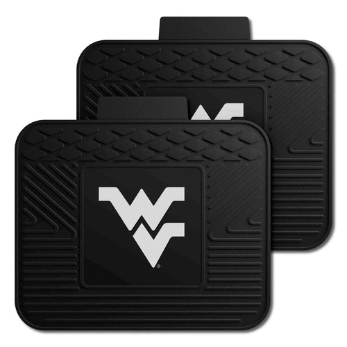 West Virginia Mountaineers 2 Piece Utility Car Mat Set