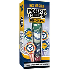 West Virginia Mountaineers Poker Chip Set