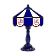 New York Yankees Glass Table Lamp - 21"