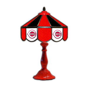 Cincinnati Reds Glass Table Lamp - 21"