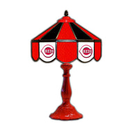 Cincinnati Reds Glass Table Lamp - 21"