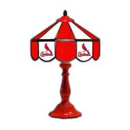 St Louis Cardinals Glass Table Lamp - 21"