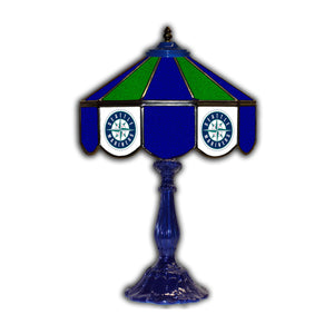 Seattle Mariners Glass Table Lamp - 21"