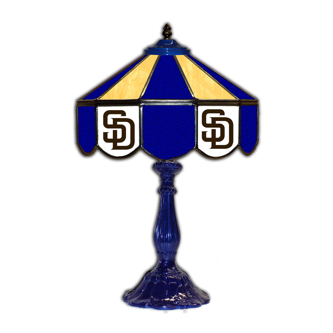San Diego Padres Glass Table Lamp - 21
