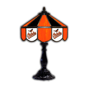 Baltimore Orioles Glass Table Lamp - 21"