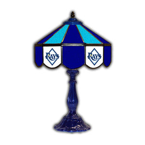 Tampa Bay Rays Glass Table Lamp - 21"