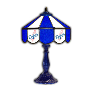 Los Angeles Dodgers Glass Table Lamp - 21"