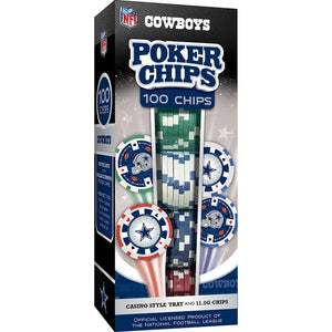 Dallas Cowboys Poker Chip Set