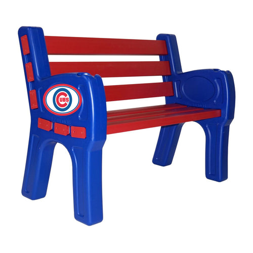 Chicago Cubs Park Bench