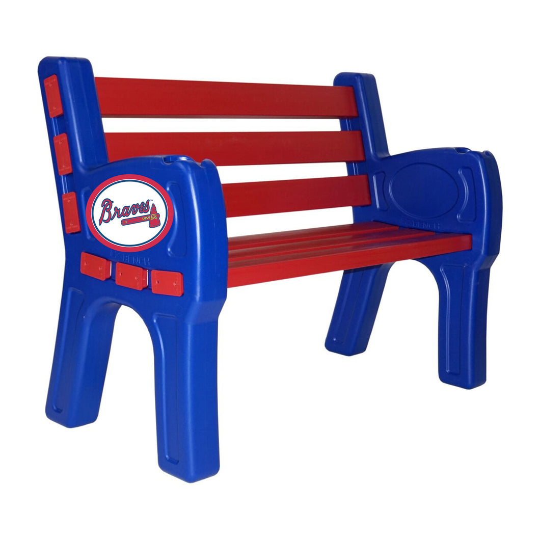 Atlanta Braves Park Bench