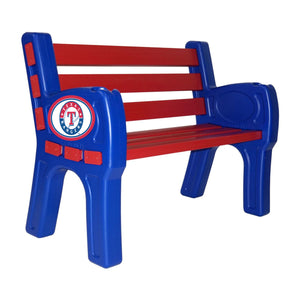 Texas Rangers Park Bench