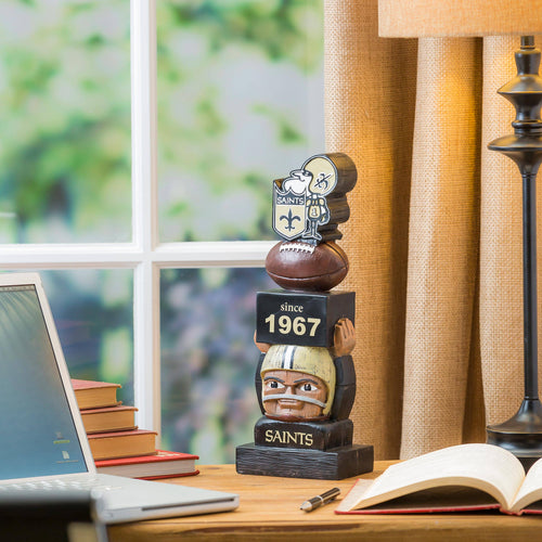 New Orleans Saints Vintage Tiki Totem
