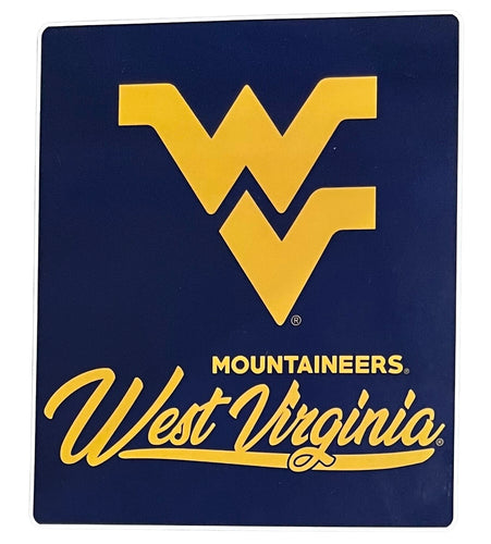 West Virginia Mountaineers Plush Throw Blanket -  50