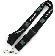 Marshall Thundering Herd Black Lanyard 