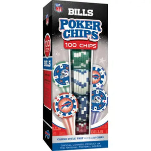 Buffalo Bills Poker Chip Set