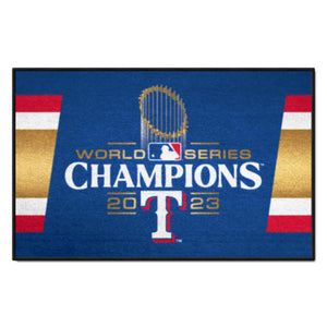 Texas Rangers 2023 World Series Champions Starter Mat - 19"x31"