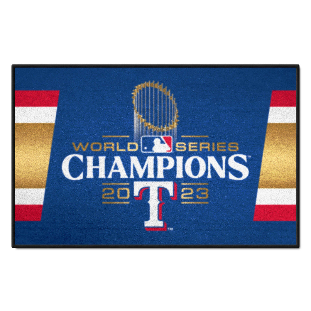 Texas Rangers 2023 World Series Champions Starter Mat - 19