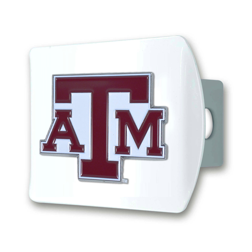 Texas A&M Aggies White Hitch Cover