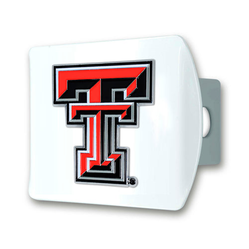 Texas Tech Red Raiders White Hitch Cover