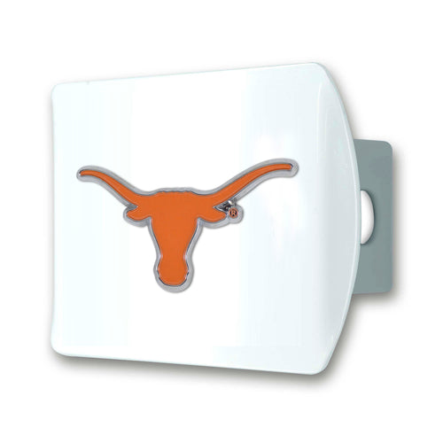 Texas Longhorns White Hitch Cover