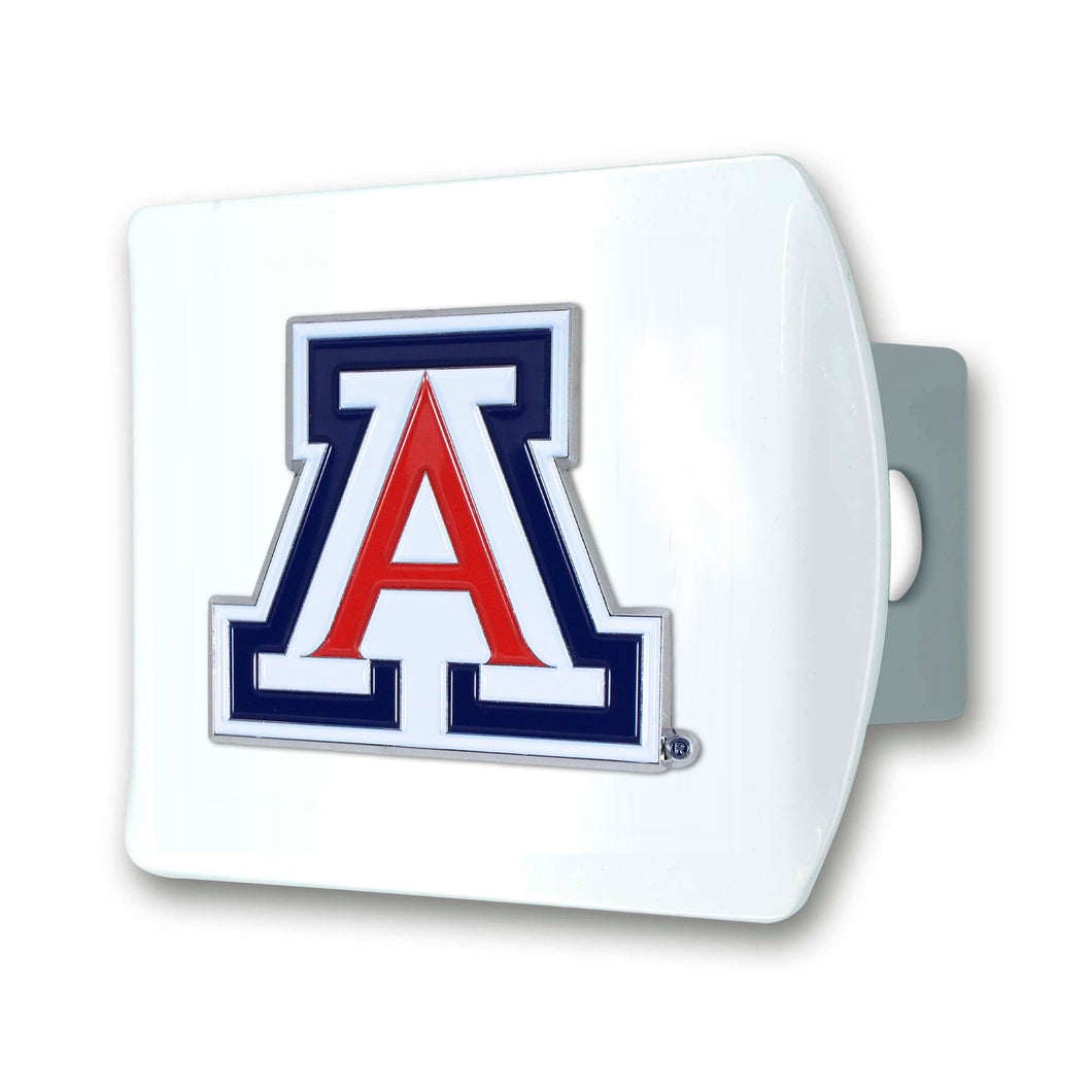 Arizona Wildcats White Hitch Cover