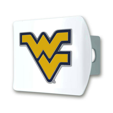 West Virginia Mountaineers White Hitch Cover