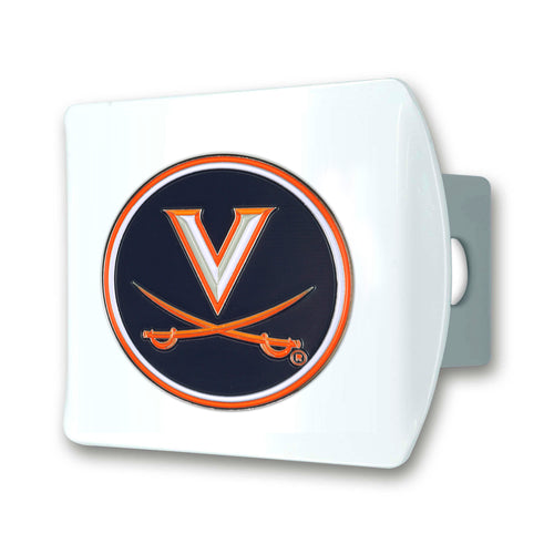 Virginia Cavaliers White Hitch Cover