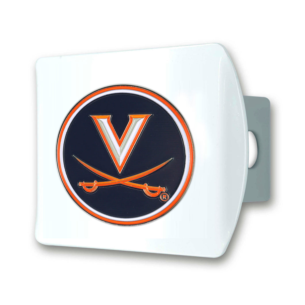 Virginia Cavaliers White Hitch Cover