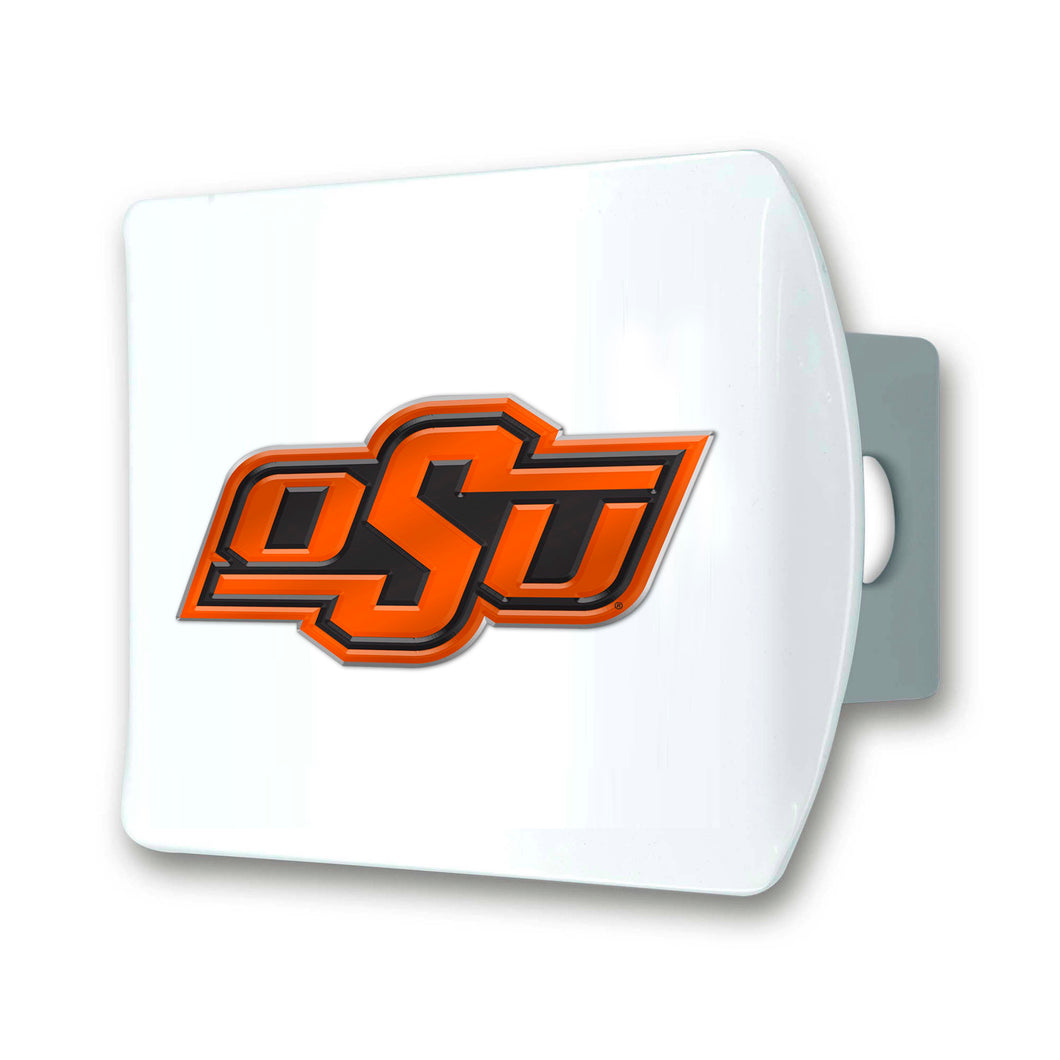 Oklahoma State Cowboys White Hitch Cover