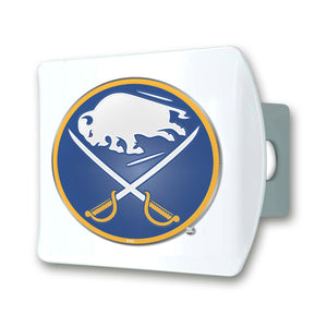 Buffalo Sabres White Hitch Cover