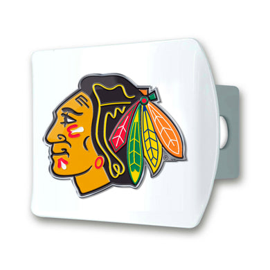 Chicago Blackhawks White Hitch Cover