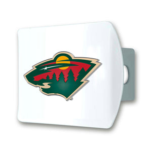 Minnesota Wild White Hitch Cover