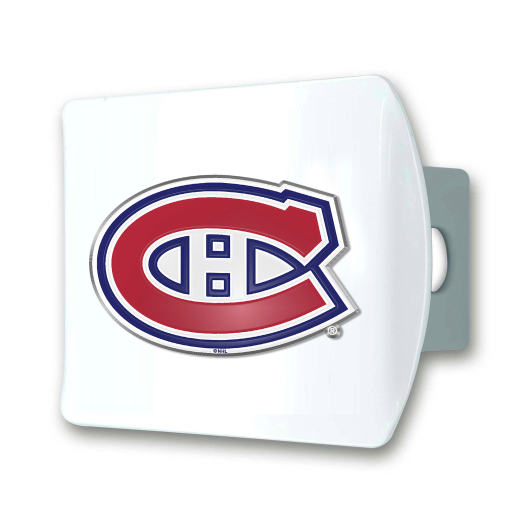 Montreal Canadiens White Hitch Cover