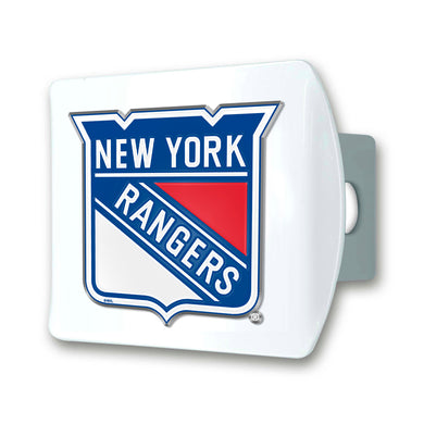 New York Rangers White Hitch Cover