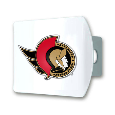 Ottawa Senators White Hitch Cover