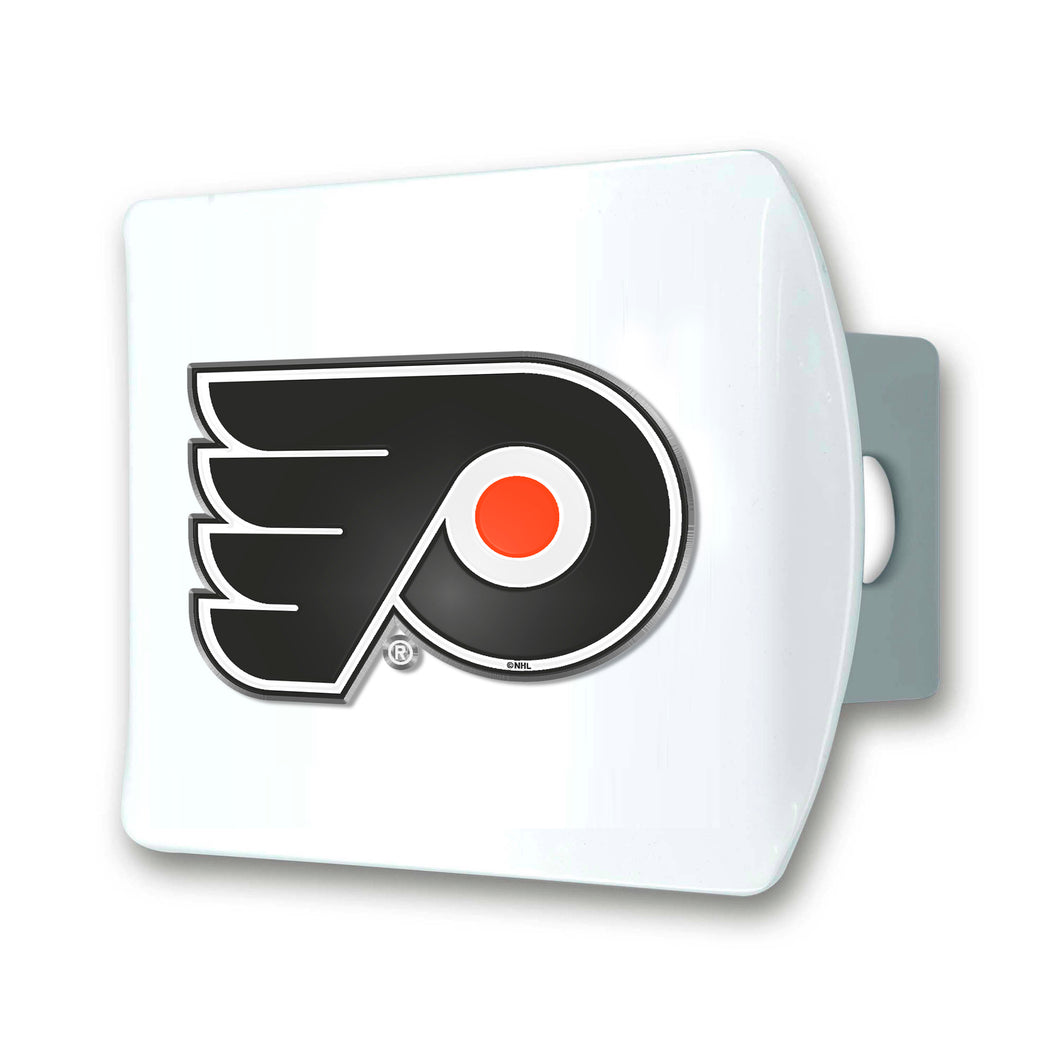 Philadelphia Flyers White Hitch Cover