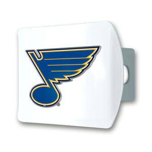 St. Louis Blues White Hitch Cover