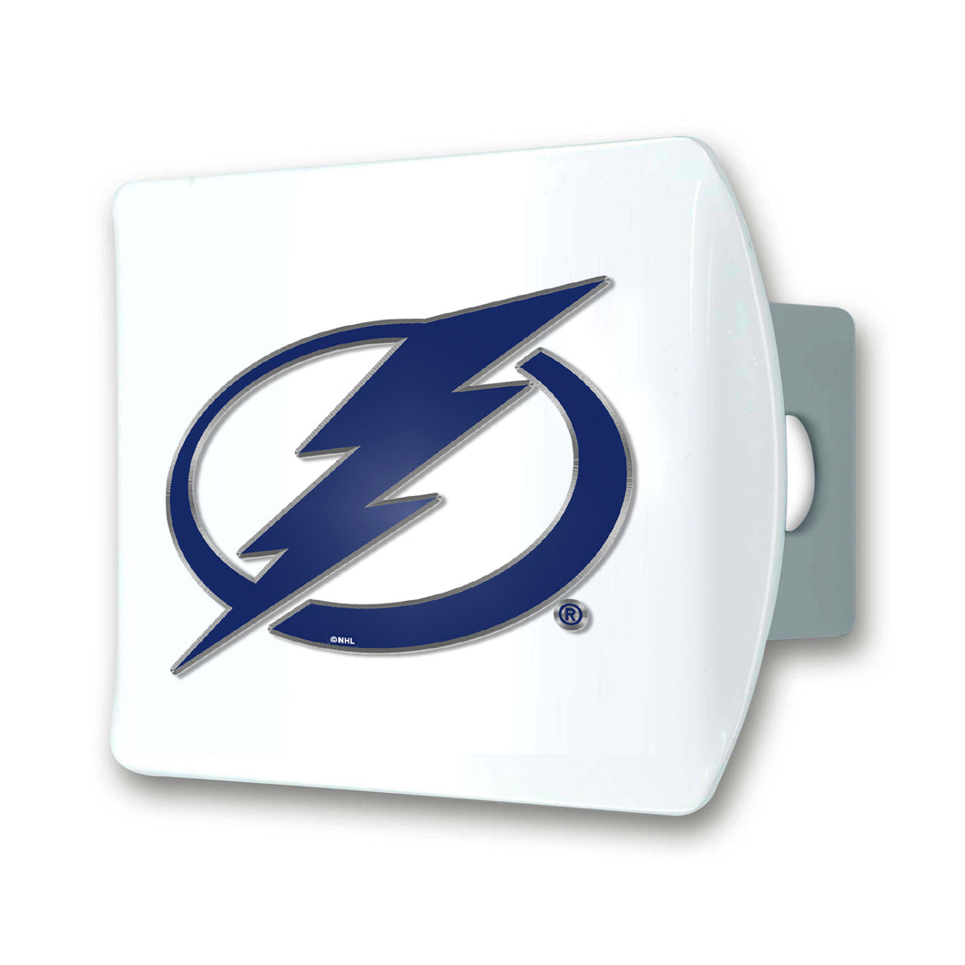 Tampa Bay Lightning White Hitch Cover