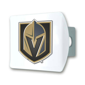 Vegas Golden Knights White Hitch Cover