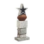 Indoor/Outdoor NFL Team Pride Totem Garden Statue, Dallas Co: Dallas Cowboys Star