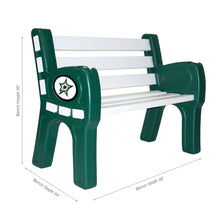 Dallas Stars Park Bench