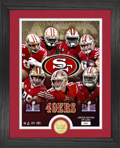 San Francisco 49ers Super Bowl LVIII Team Force Photo Mint San Francisco 49ers Super Bowl LVIII Team Force Photo Mint